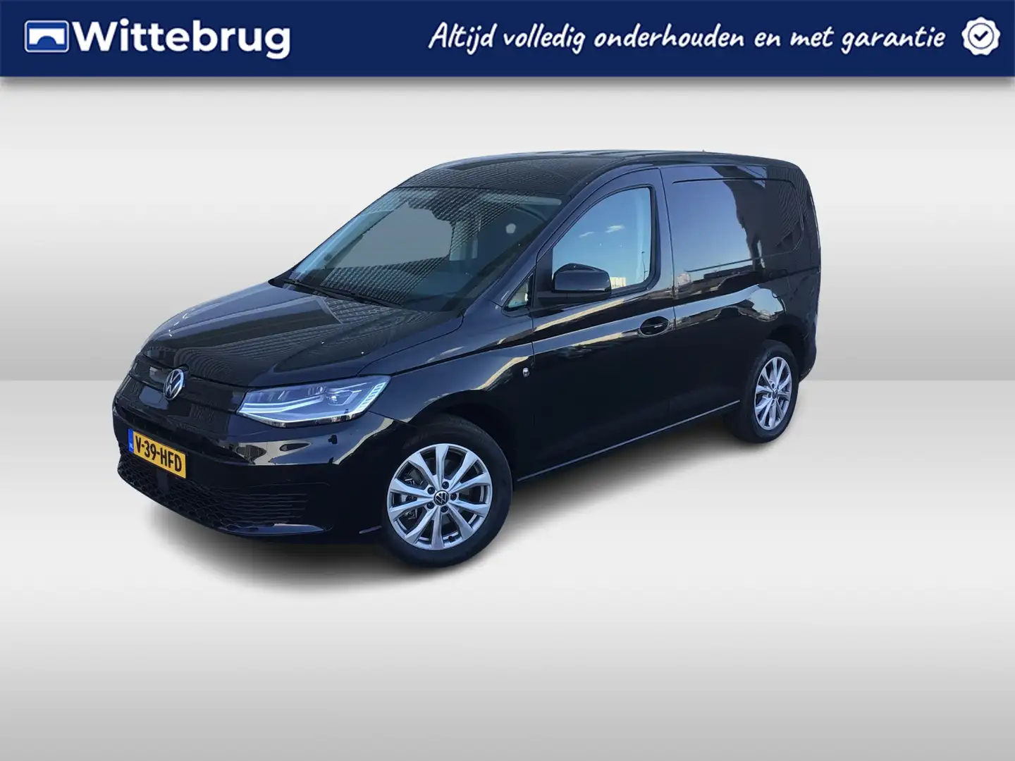 Volkswagen Caddy Cargo 2.0 TDI 122PK DSG L1H1 Style Zwart - 1