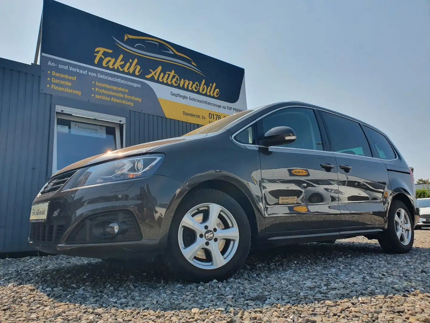 SEAT Alhambra Style Plus AHK Automatik Navi 7Sitzer Braun - 1
