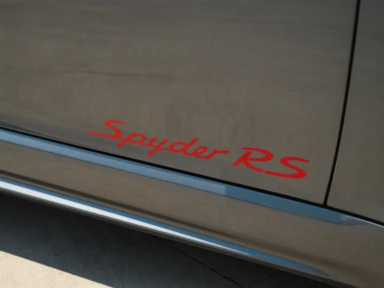 Porsche 718 Spyder photo Porsche 718 Spyder
