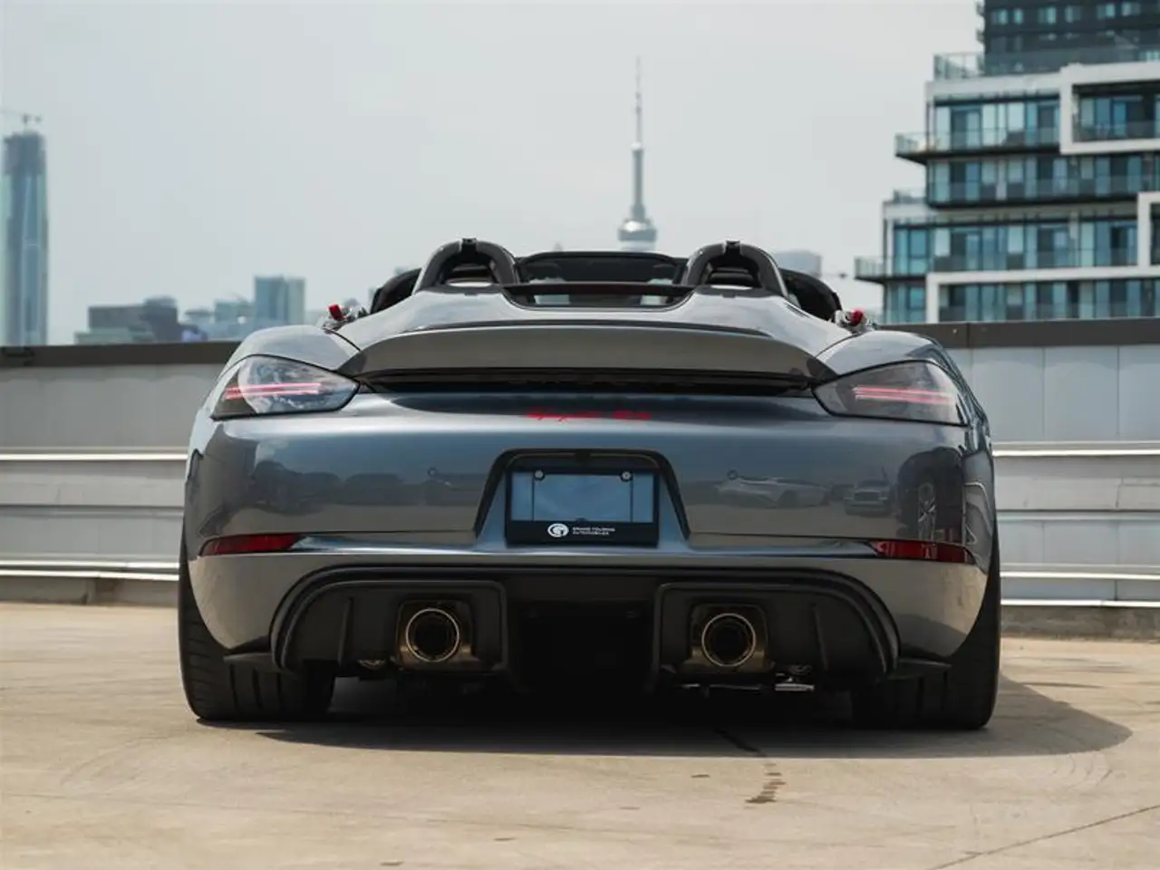 Porsche 718 Spyder photo Porsche 718 Spyder