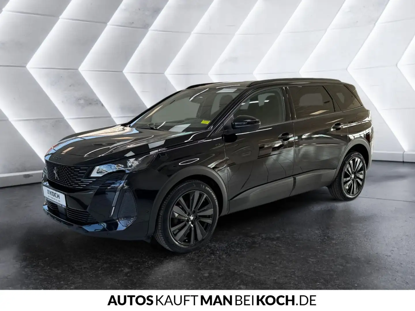 Peugeot 5008 PureTech 130 EAT8 GT BLACK PACK 7S E-KLAPPE Schwarz - 2