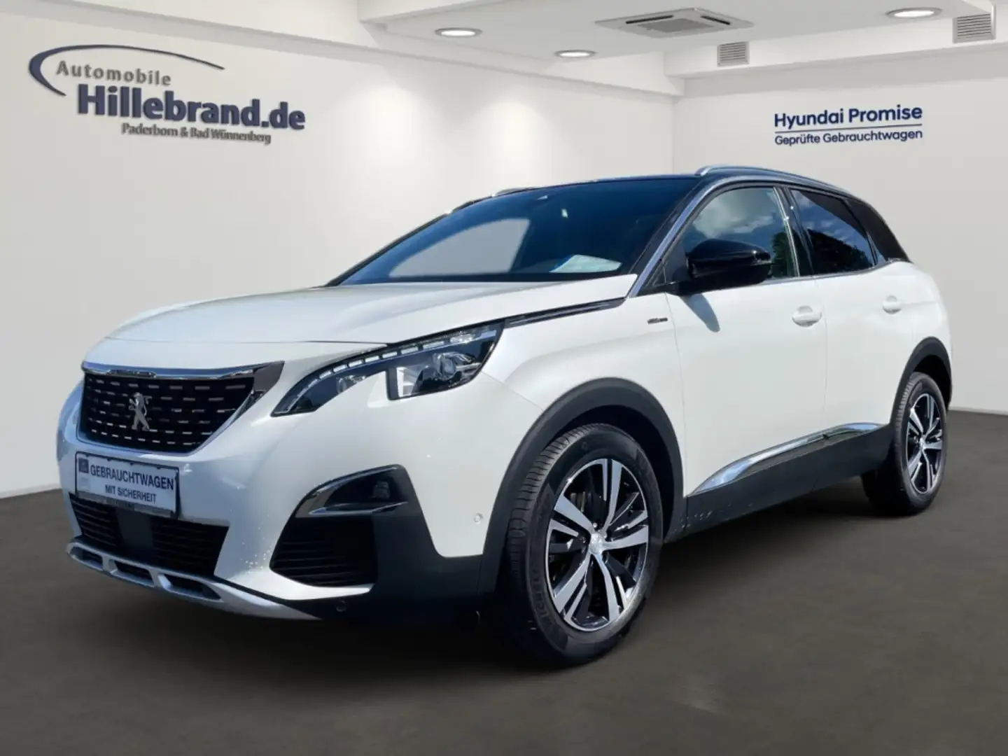 Peugeot 3008 Allure 1.2 PureTech 130 EU6d+Panorama+Focal Panora Weiß - 1