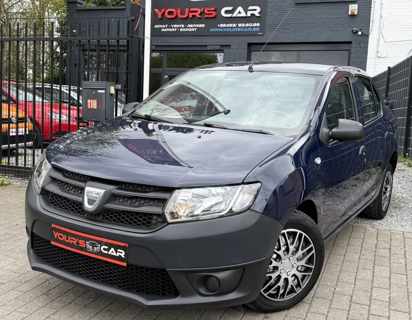 Dacia Logan 1.2i - Euro 6b - Garantie 12 Mois !! Bleu - 1