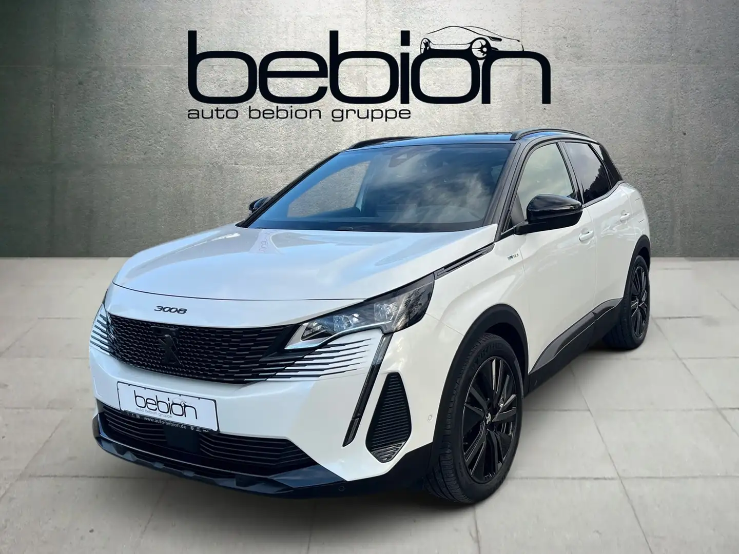 Peugeot 3008 Hybrid 225 (Plug-In) e-EAT8 GT ACC Navi Pano Weiß - 1