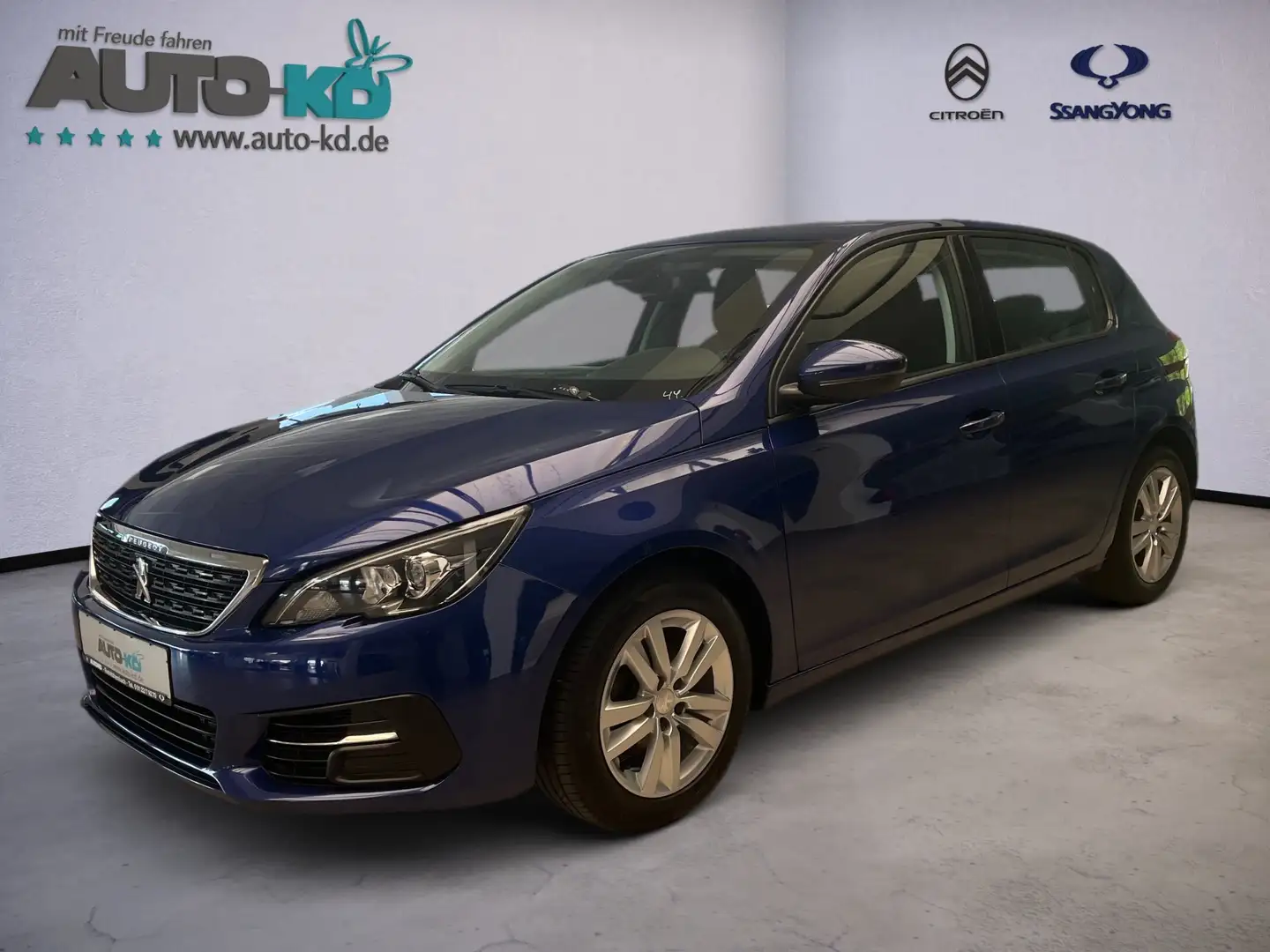 Peugeot 308 PureTech 130 GPF Stop Bleu - 1