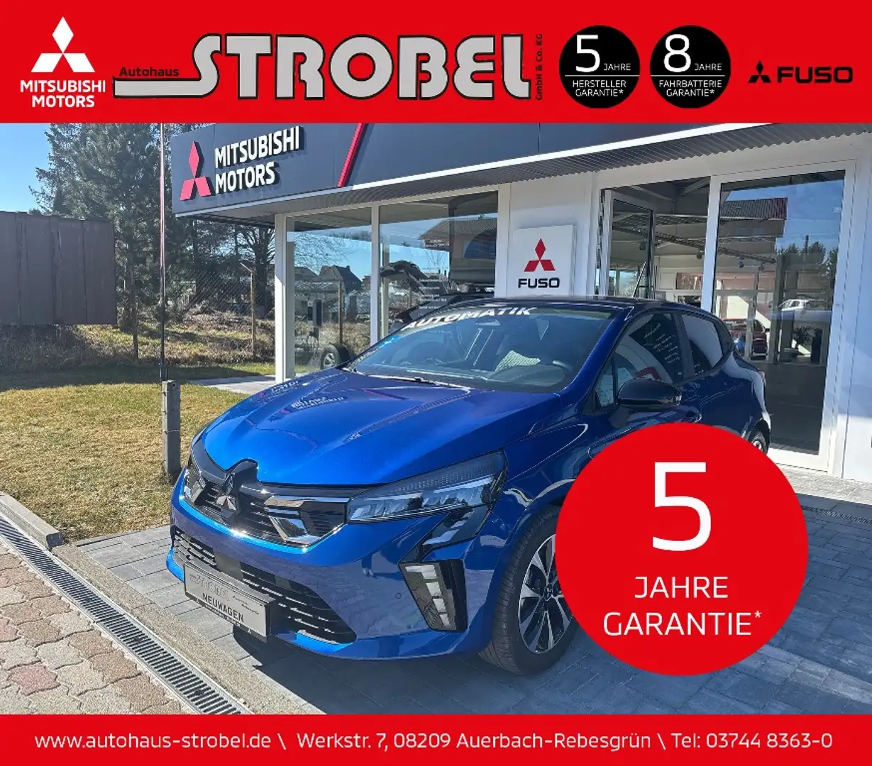 Mitsubishi Colt PLUS 1.6 Hybrid* AUTOMATIK*SITZHEIZUNG* Azul - 1