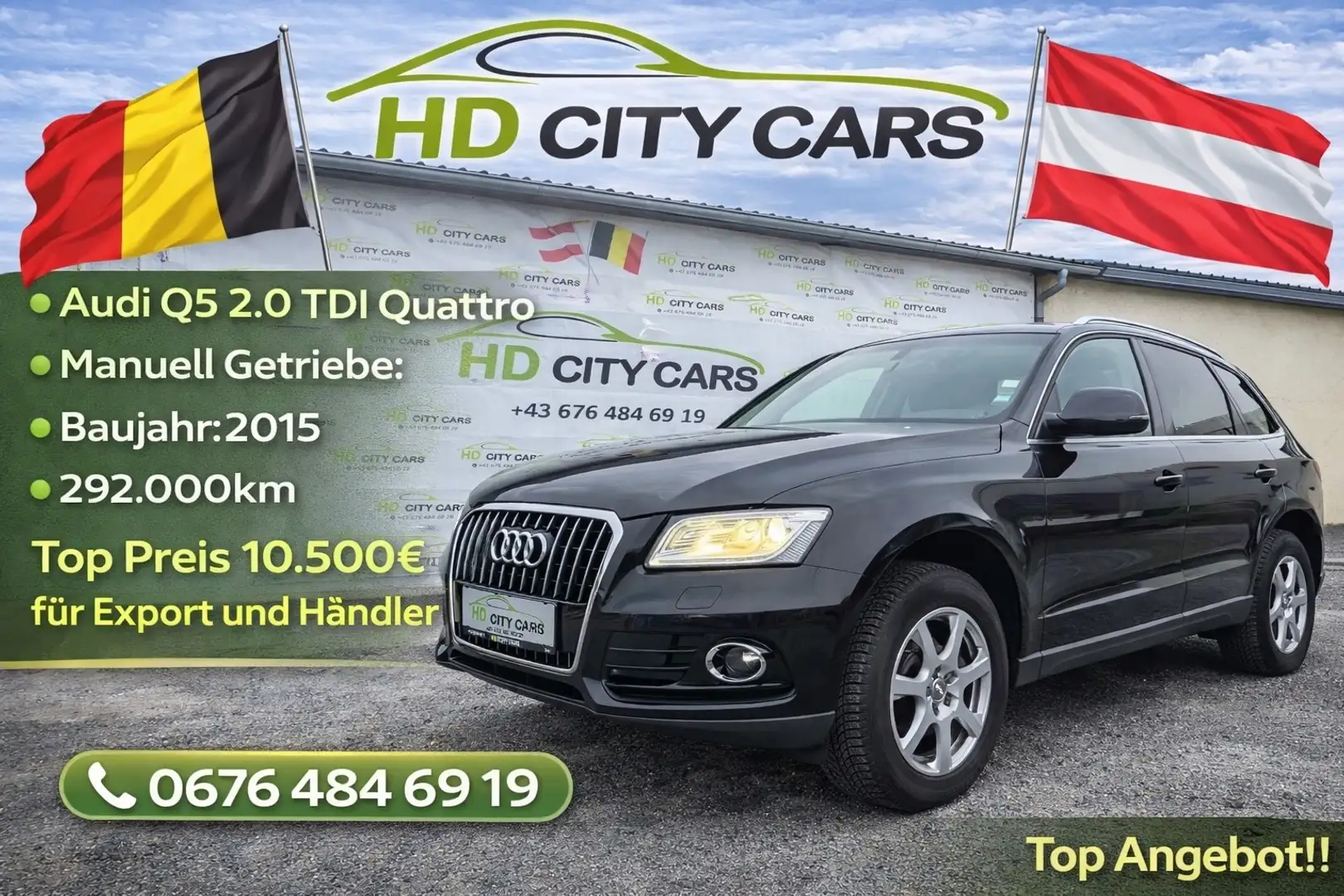 Audi Q5 Q5 2,0 TDI quattro Intense Intense FIX PREIS!!!! Schwarz - 1