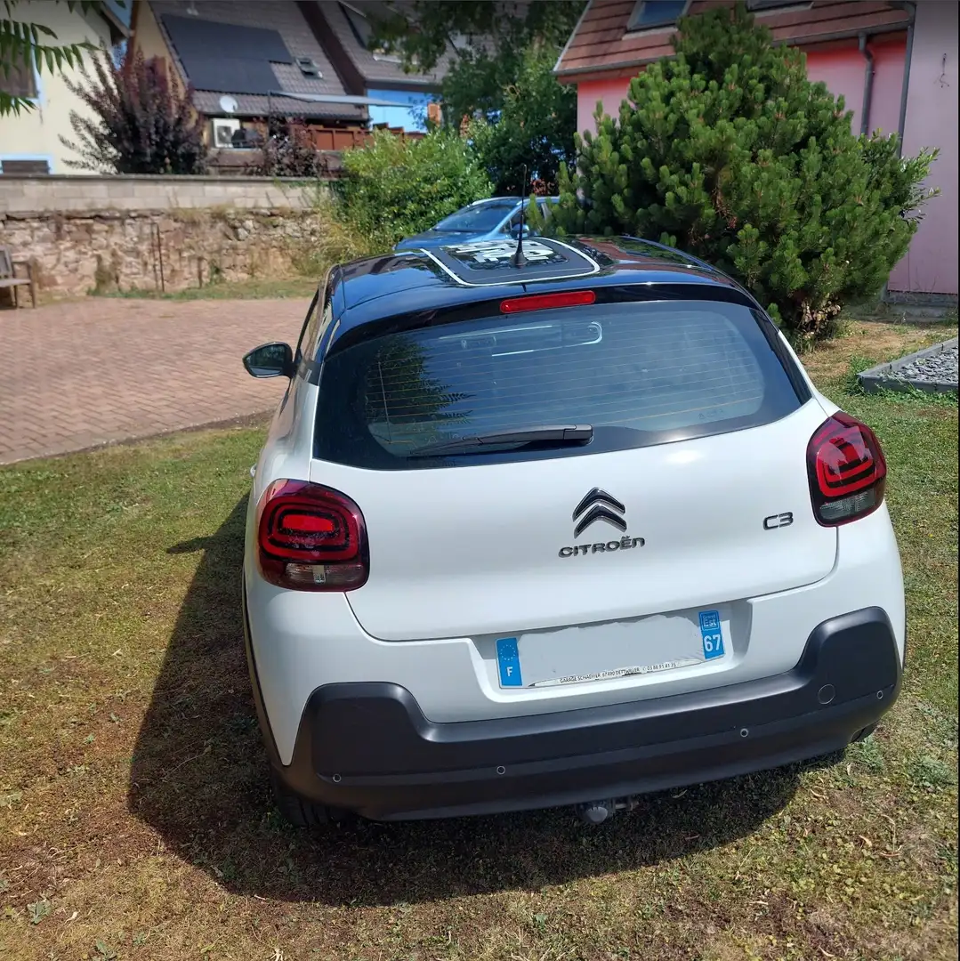 Citroen C3 C3 PureTech 82 Graphic Blanc - 2