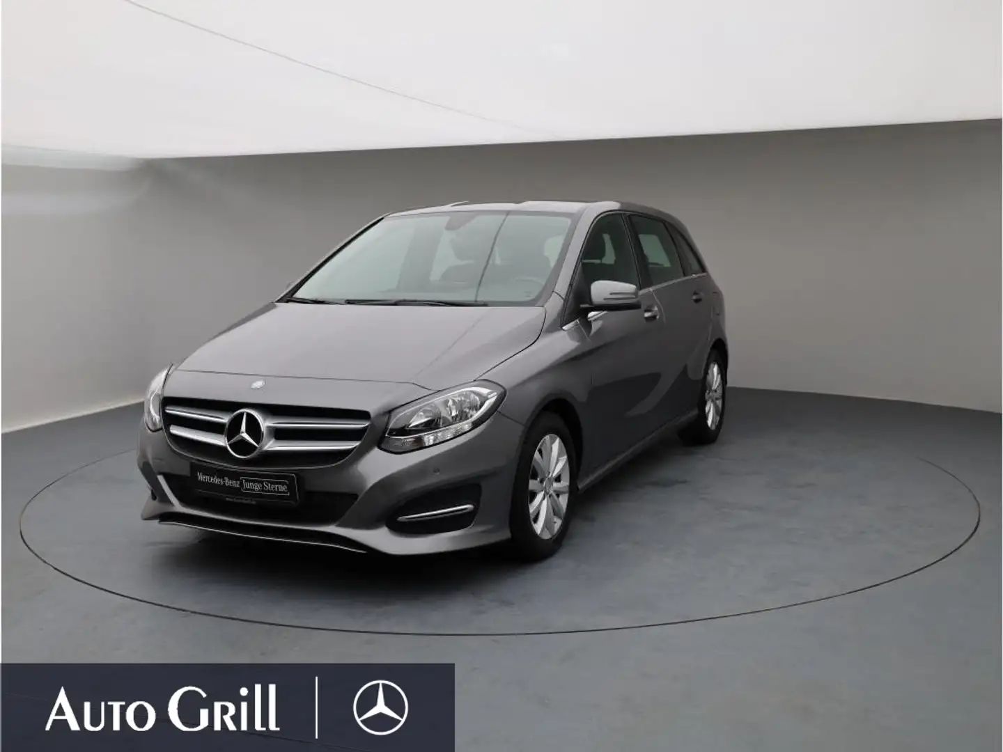 Mercedes-Benz B 180 +Style+AHK+Navi+AUT+PTS+SHZ Szary - 1
