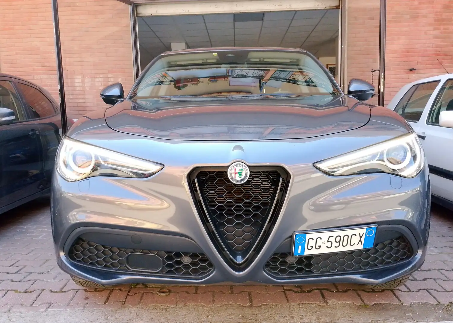 Alfa Romeo Stelvio Stelvio 2.2 Sprint Q4 190cv Automatico Grigio - 1