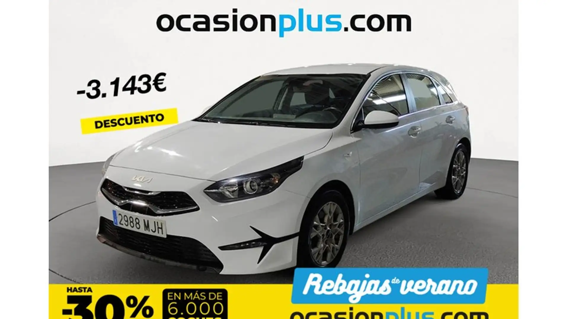 Kia Ceed / cee'd 1.6 MHEV iMT Eco-Dynamics Drive 136 Blanc - 1