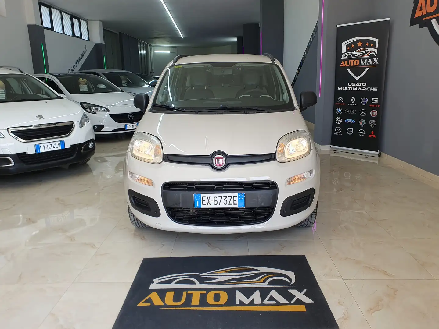 Fiat Panda Panda 0.9 t.air t. natural power Lounge 80cv E6 Beige - 2