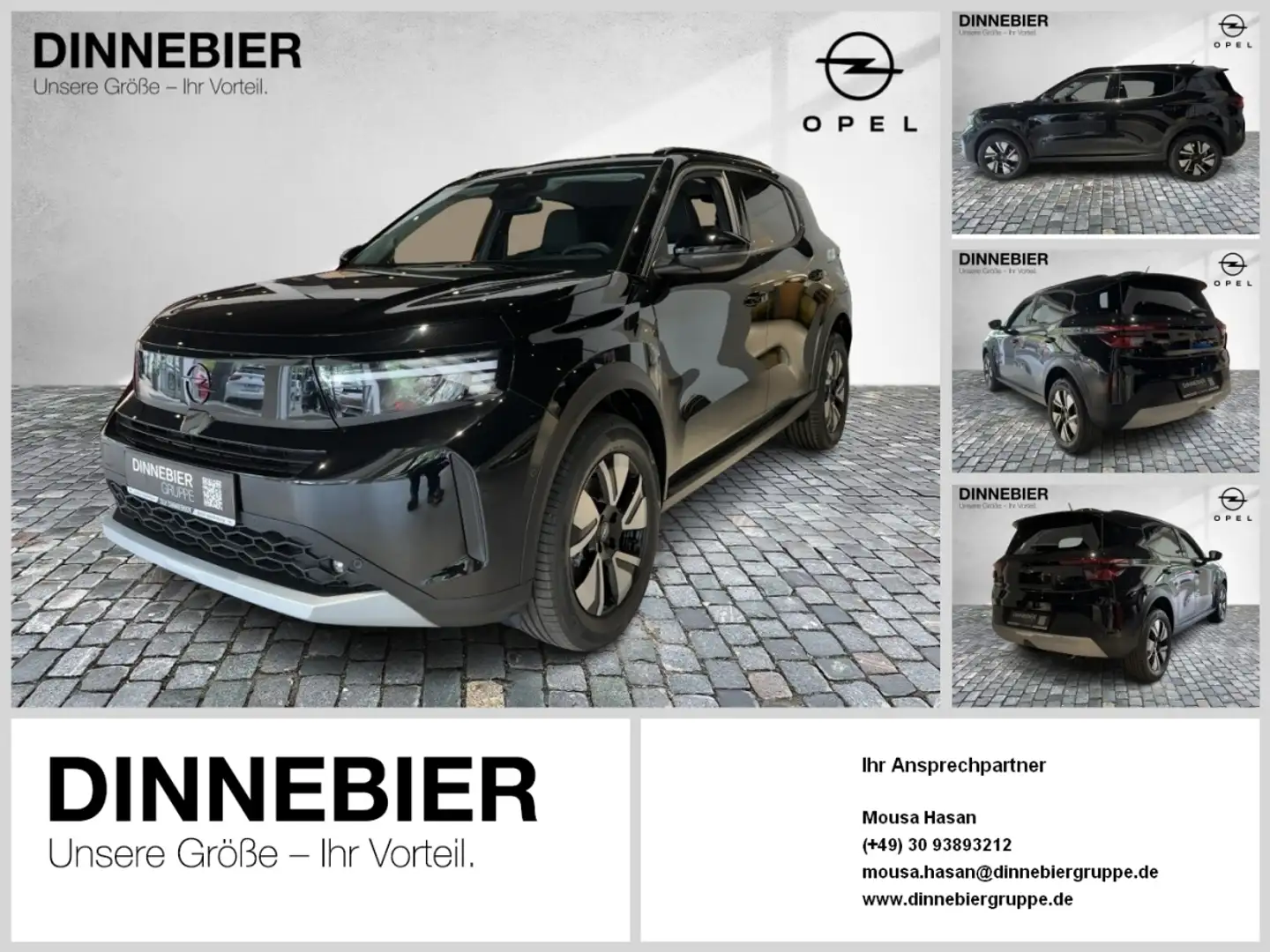 Opel Frontera Elektric GS *NEUES MODELL* 2025 LM Zwart - 1