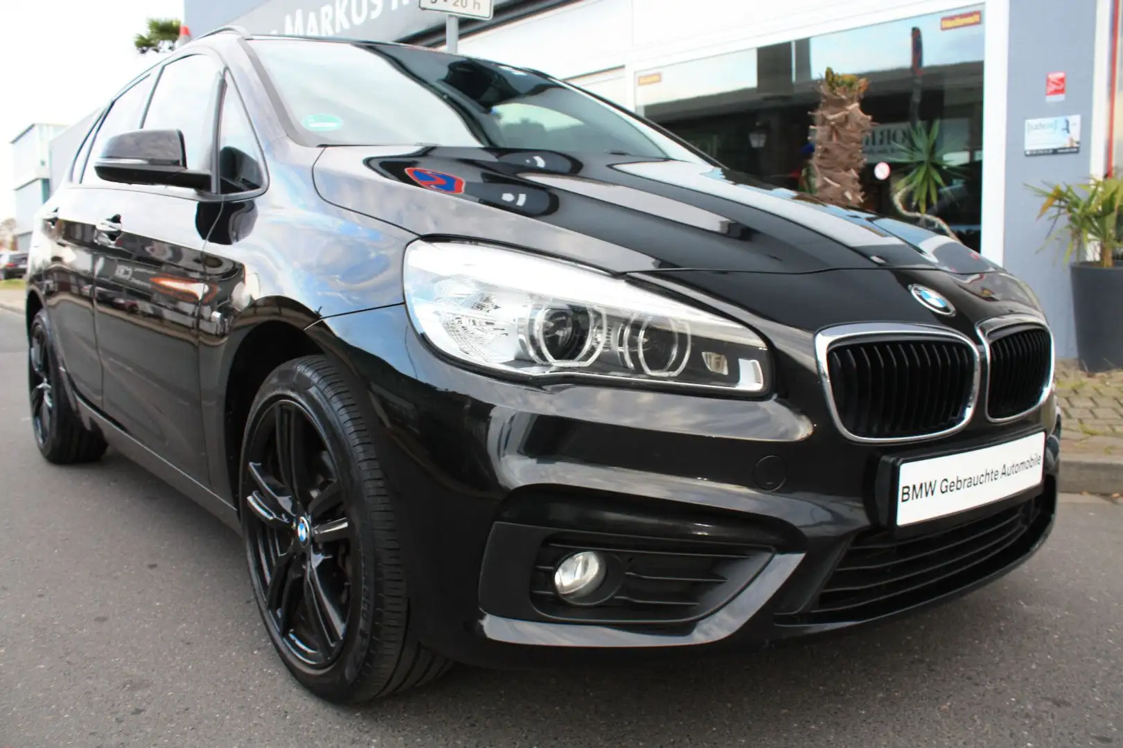 BMW 216 Active Tourer 216 d Advantage "TOPZUSTAND!" Schwarz - 2