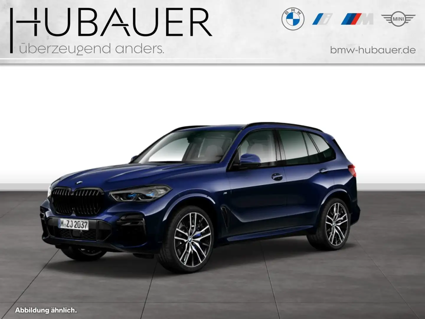 BMW X5 M 50i [Laser, DA Prof., 360°, HK Sound, AHK] Blau - 1
