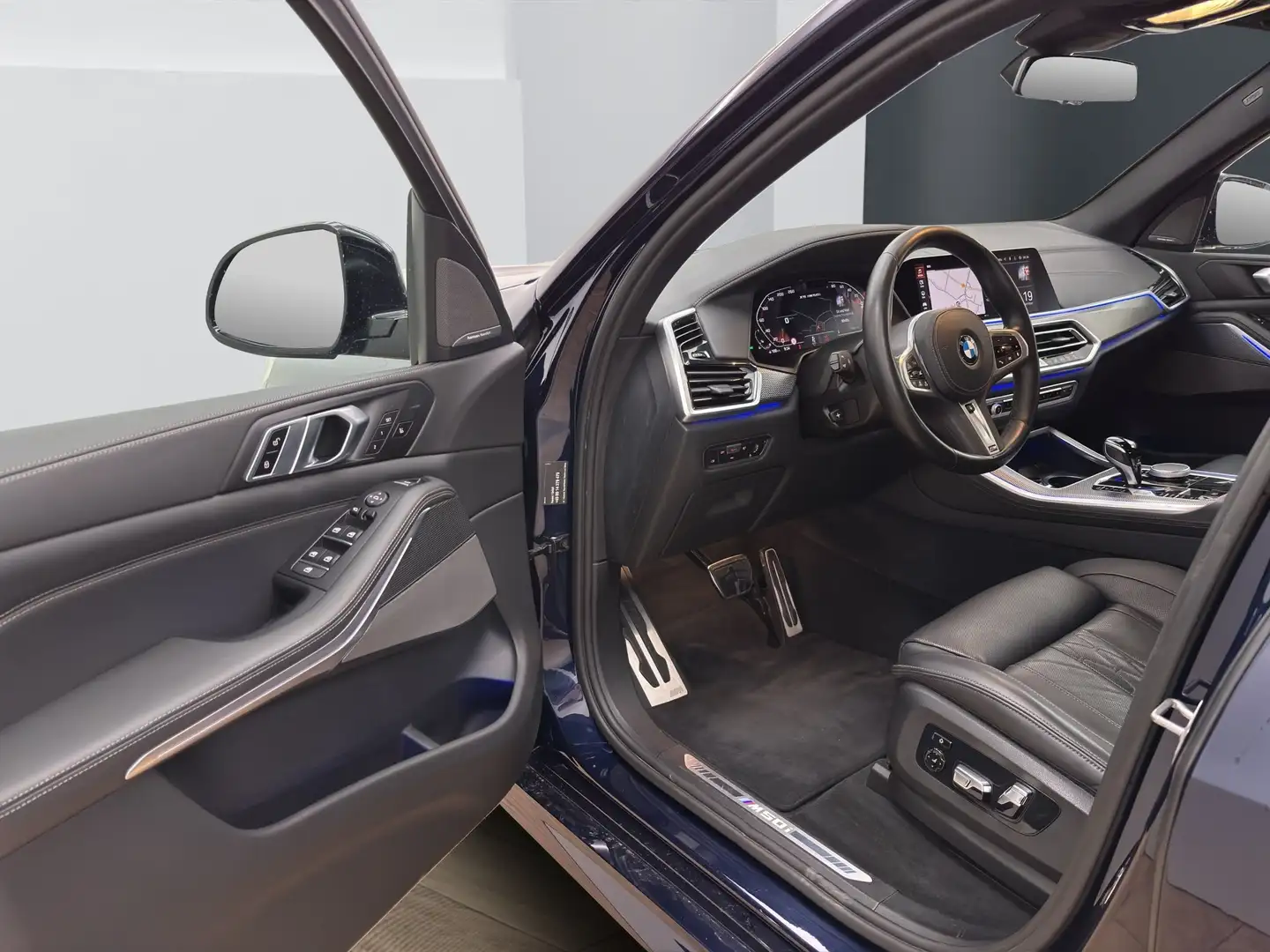 BMW X5 M 50i [Laser, DA Prof., 360°, HK Sound, AHK] Blau - 2