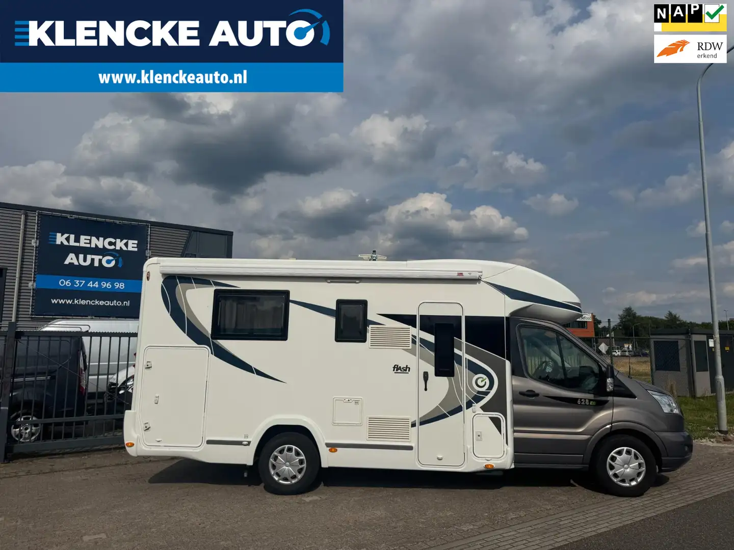 Ford Transit Chausson 19.731km 1e eigenaar 628 EB Blanc - 1