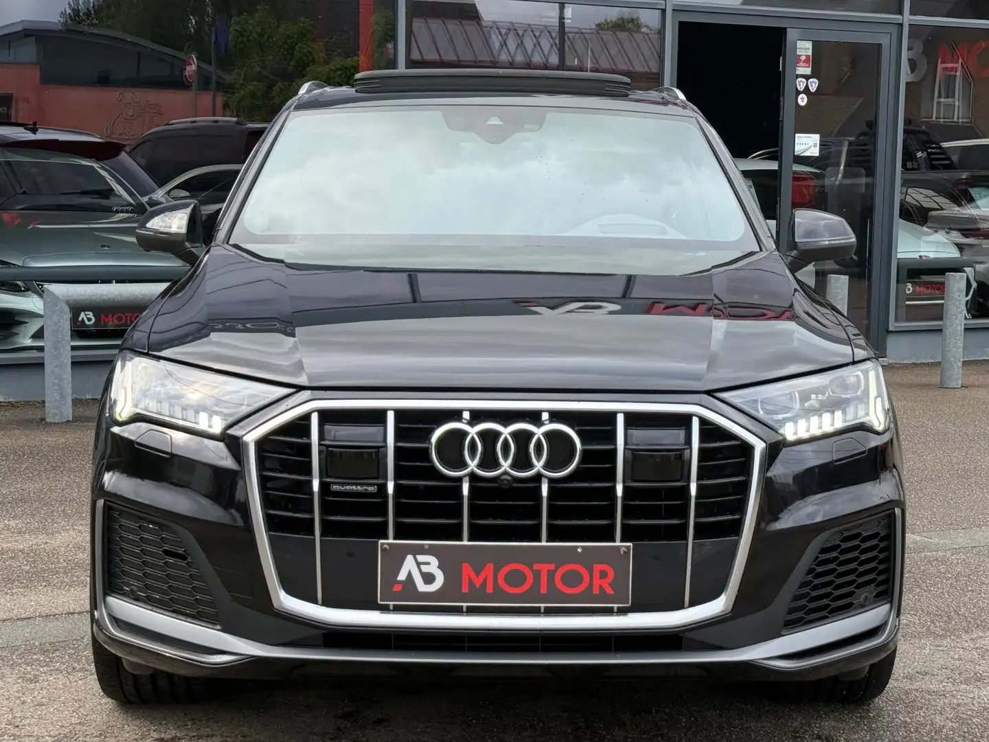 Audi Q7 45TDi 3X S-LINE BLACK 7PL PNEUMA. ACC HEAD-UP PANO Zwart - 2