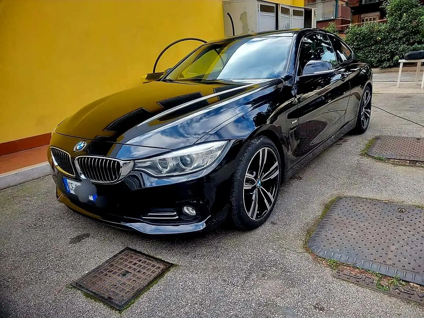 BMW 420 420d Coupè Luxury F32 BMW SERVICE Nero - 1