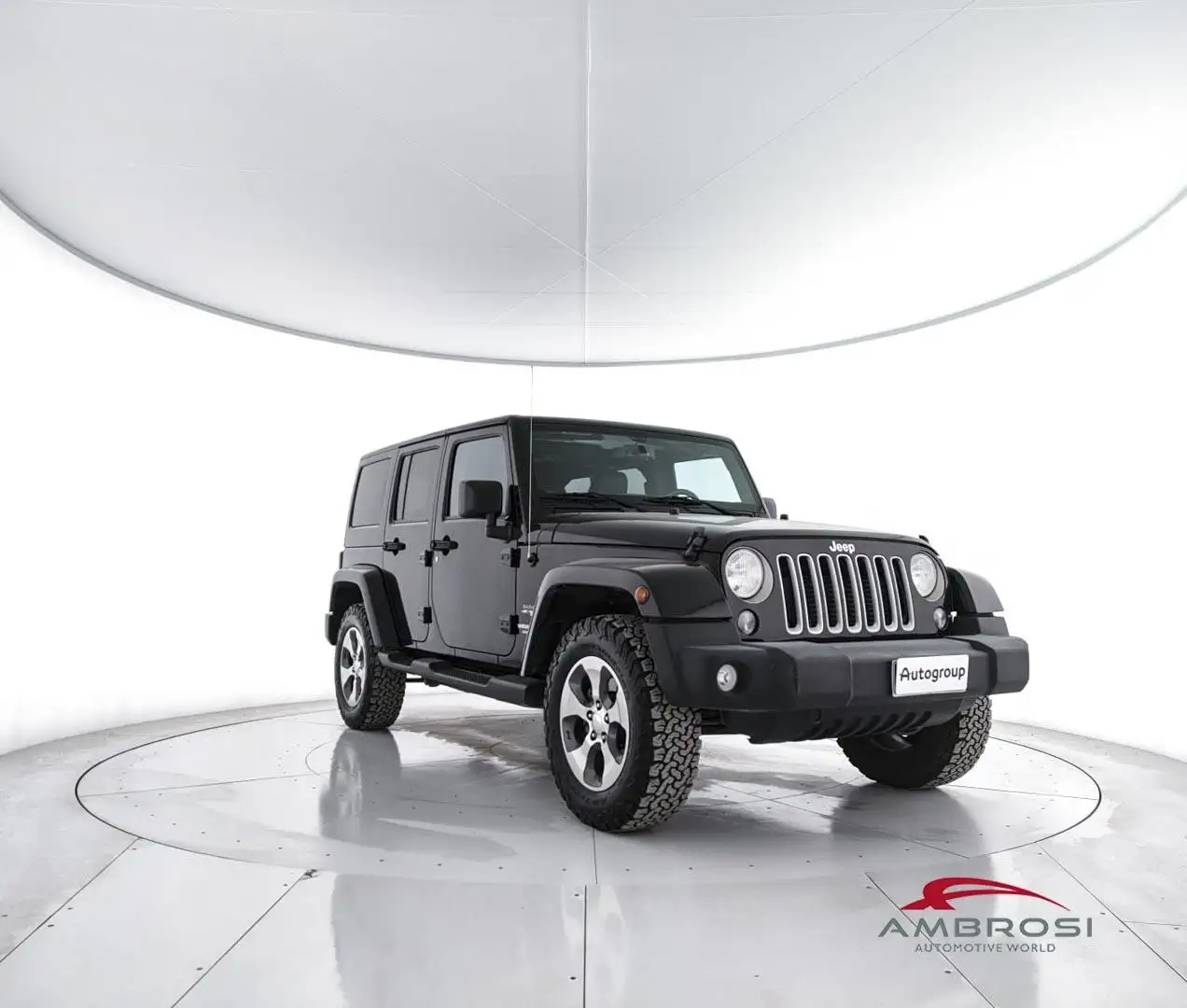 Jeep Wrangler Unlimited 2.2 Mjt Sahara E6 Nero - 2