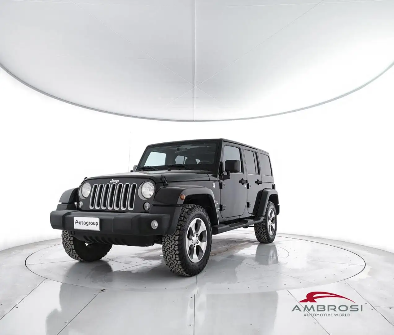 Jeep Wrangler Unlimited 2.2 Mjt Sahara E6 Nero - 1