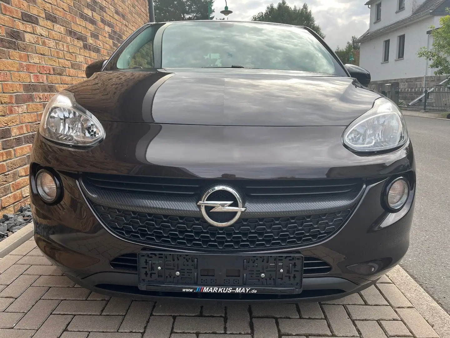 Opel Adam SLAM 85KW Klima Shz Alu Teilleder Marrone - 2