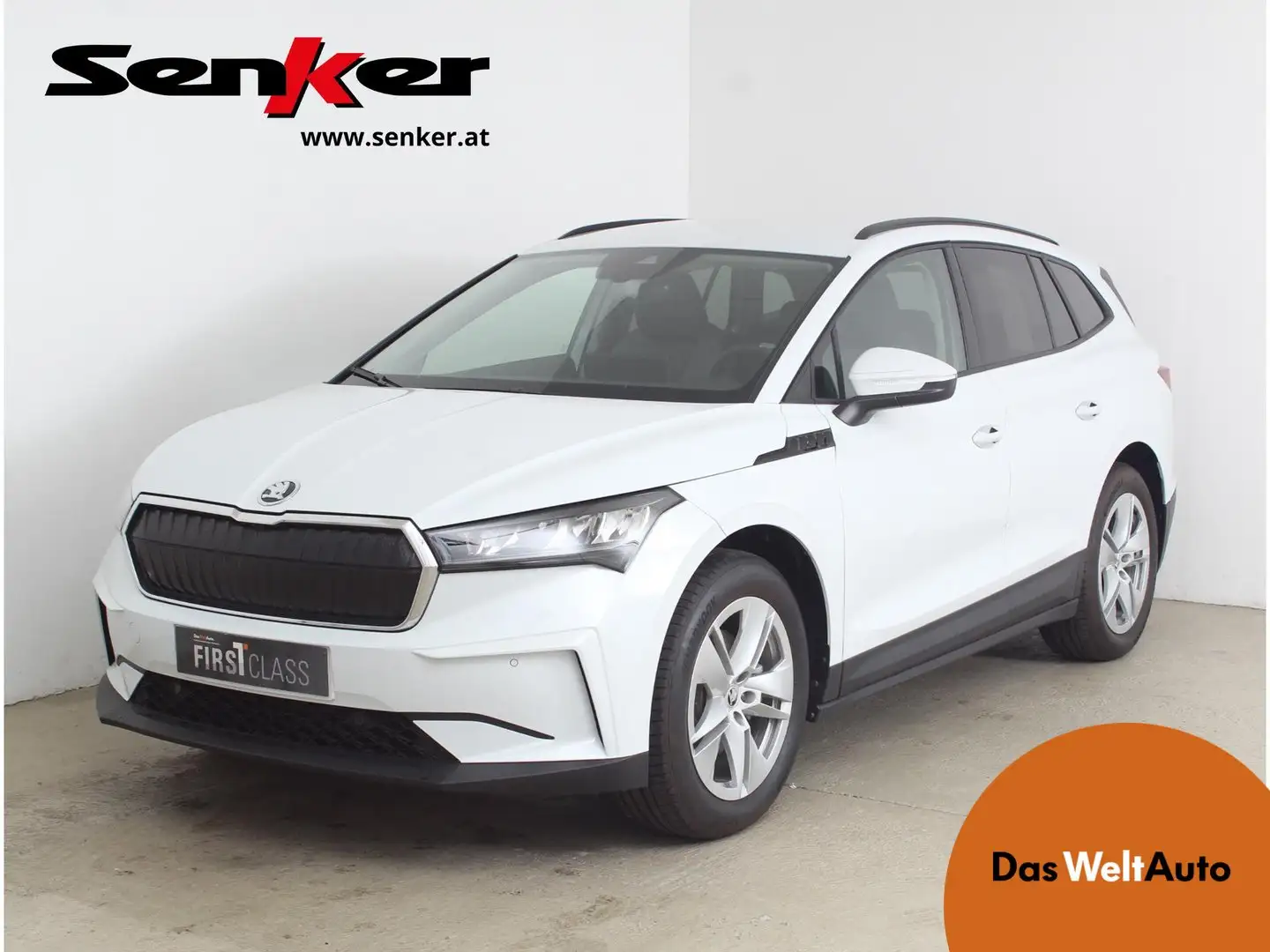 Skoda Enyaq 60 Weiß - 1
