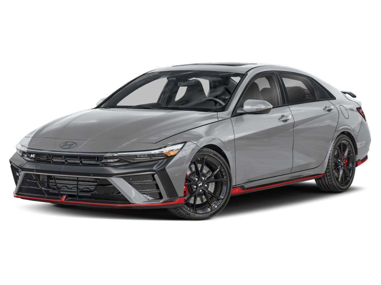 Gray 2026 Hyundai Elantra N Sedan Front-Wheel Drive 8-Speed Dual Clutch
