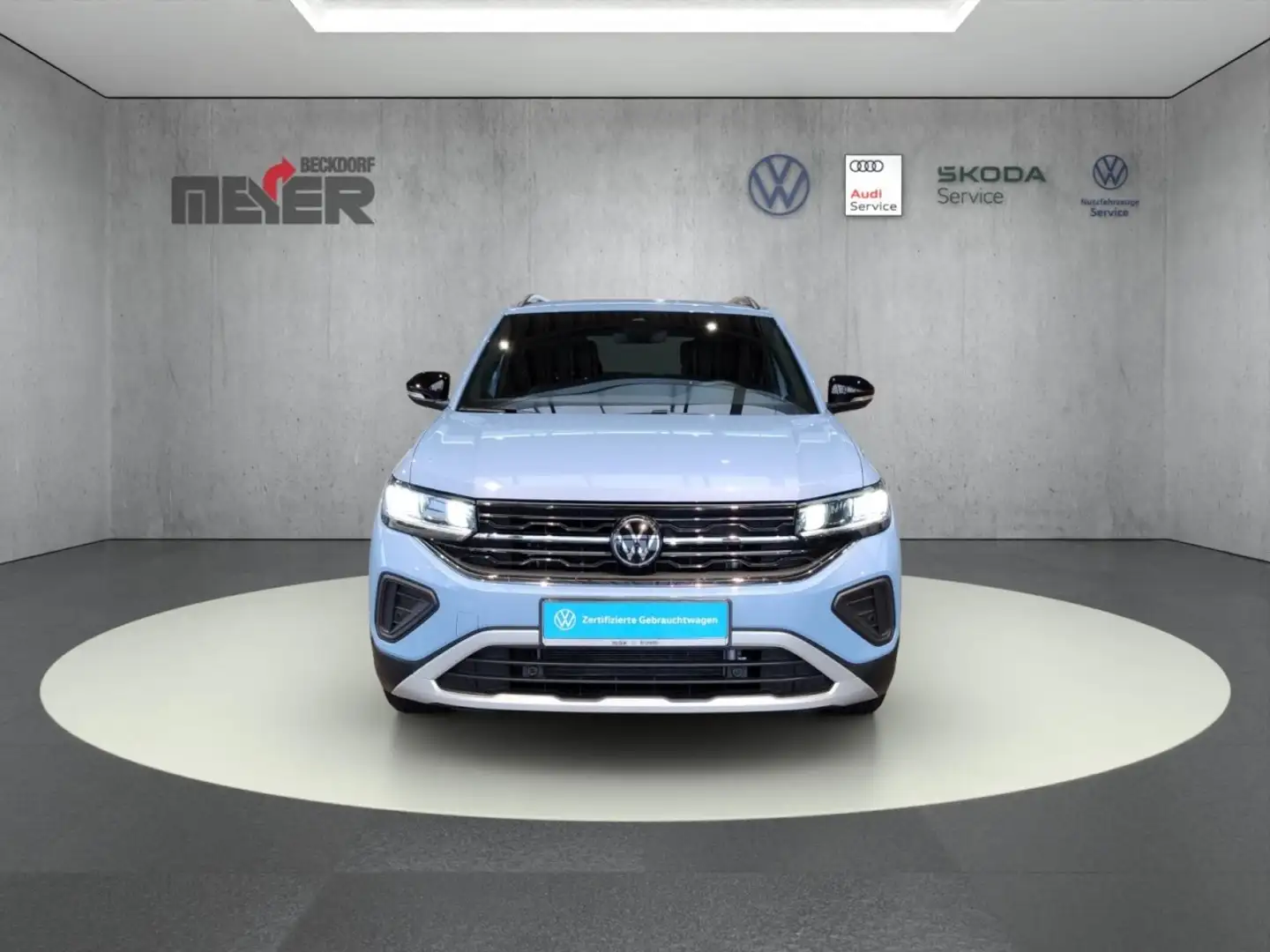 Volkswagen T-Cross GOAL 1.0 TSI DSG Klima Navi Rückfahrkamera Blau - 2