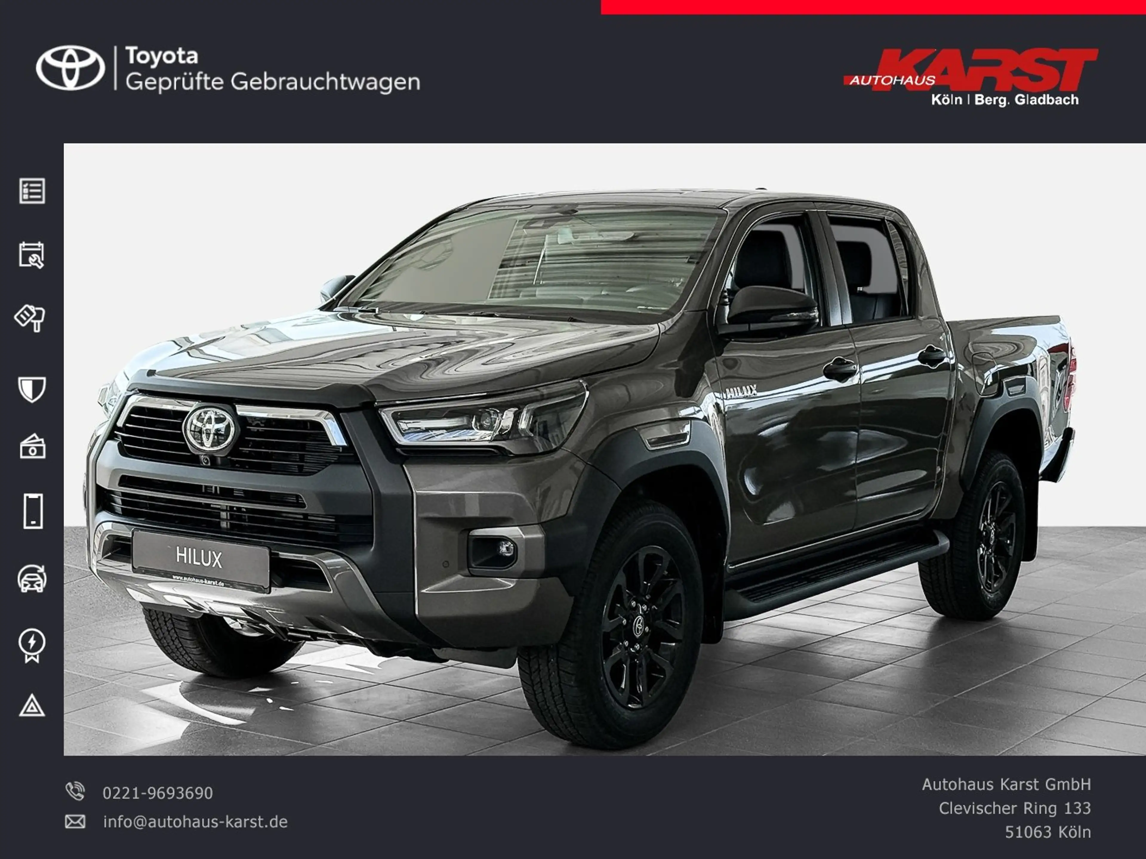 Toyota Hilux 2.8 D-4D 204 PS DoubleCab 4X4 Invincible