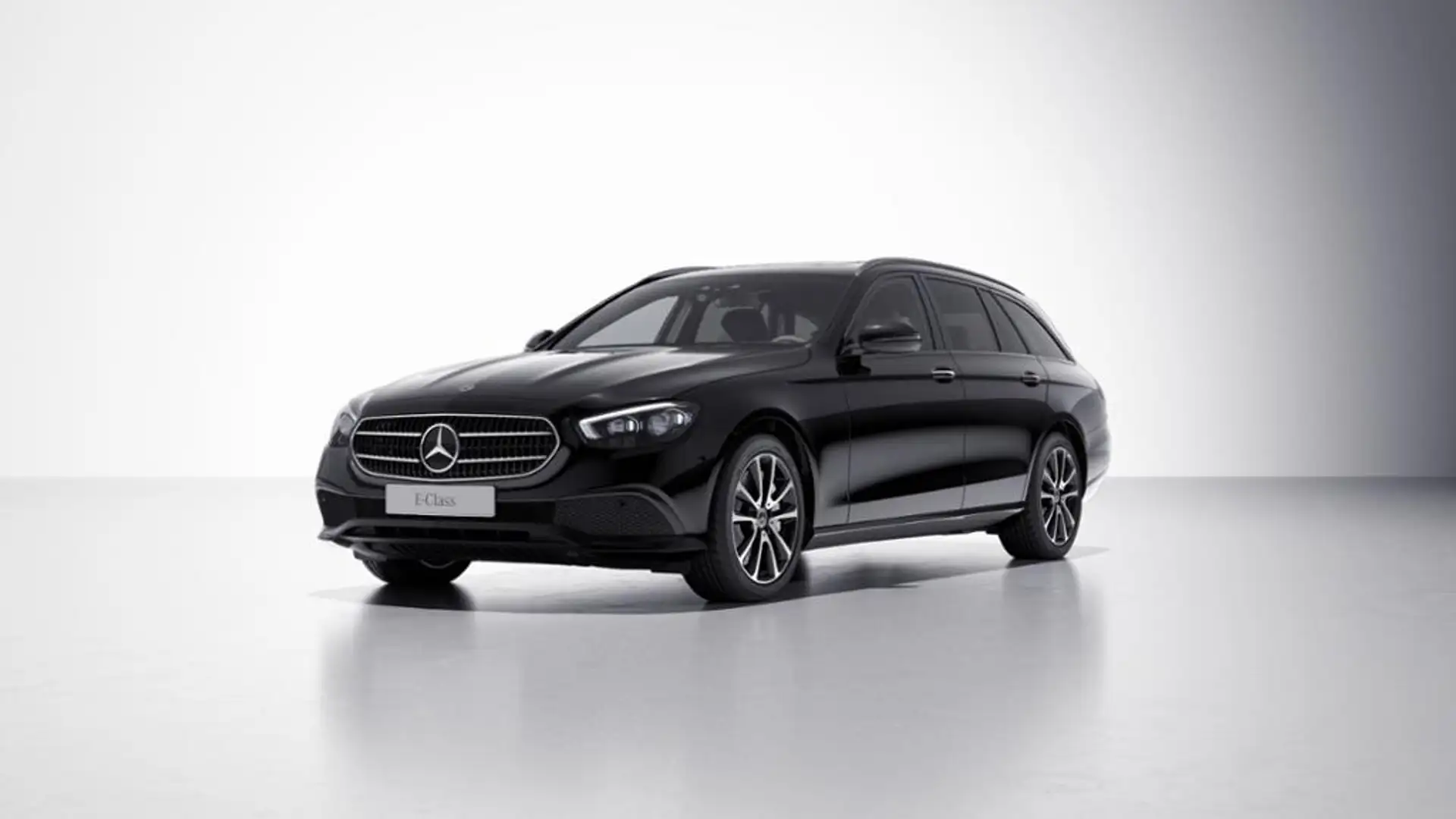 Mercedes-Benz E 400 d 4M T MULTIBEAM/AHK/Fahrass+/BusinessP/HuD Schwarz - 1