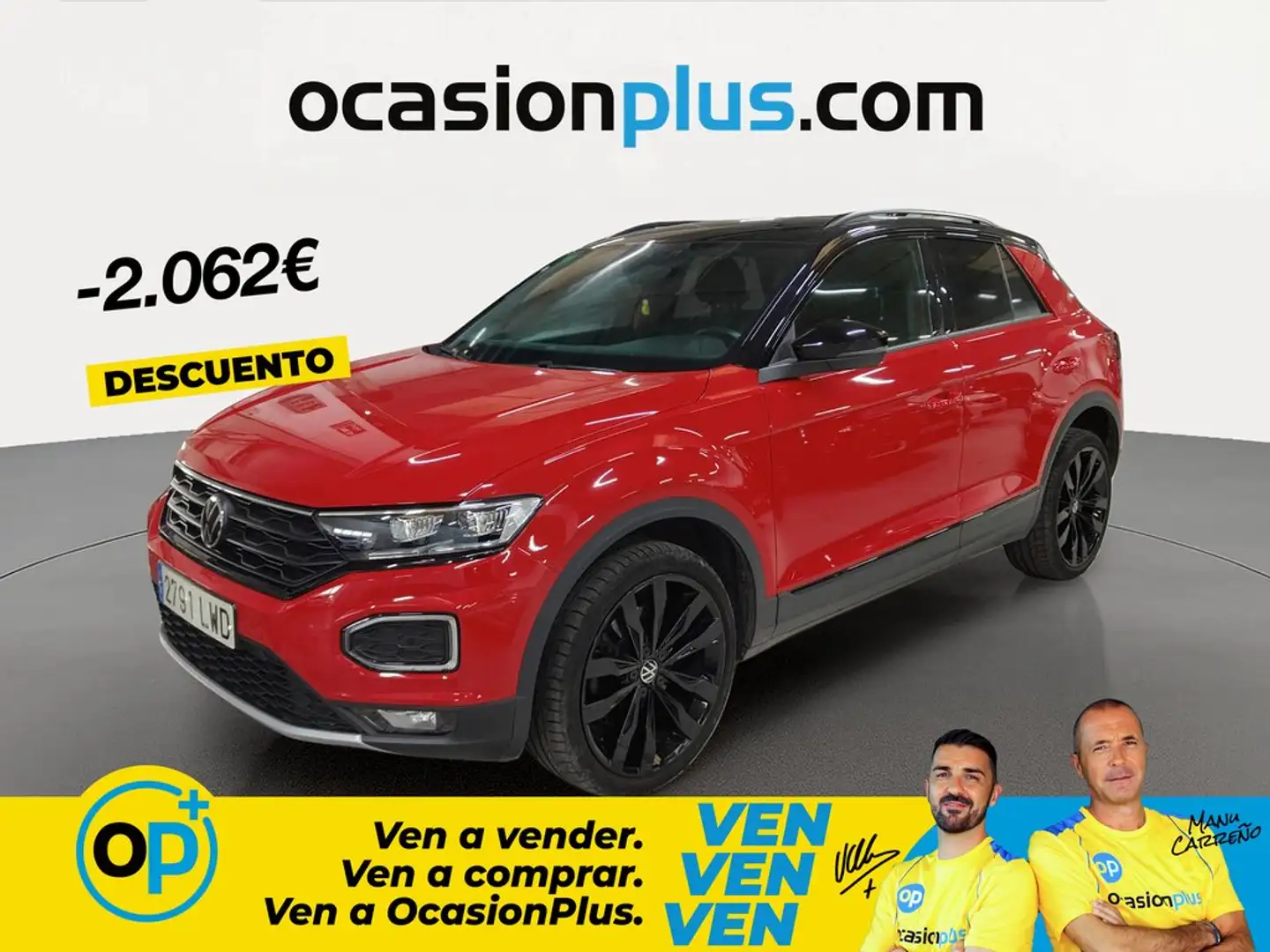 Volkswagen T-Roc 1.5 TSI Sport DSG7 Rojo - 1