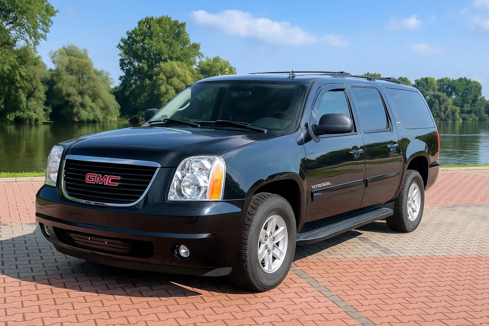 GMC Yukon XL 1500 SLT Negru - 1
