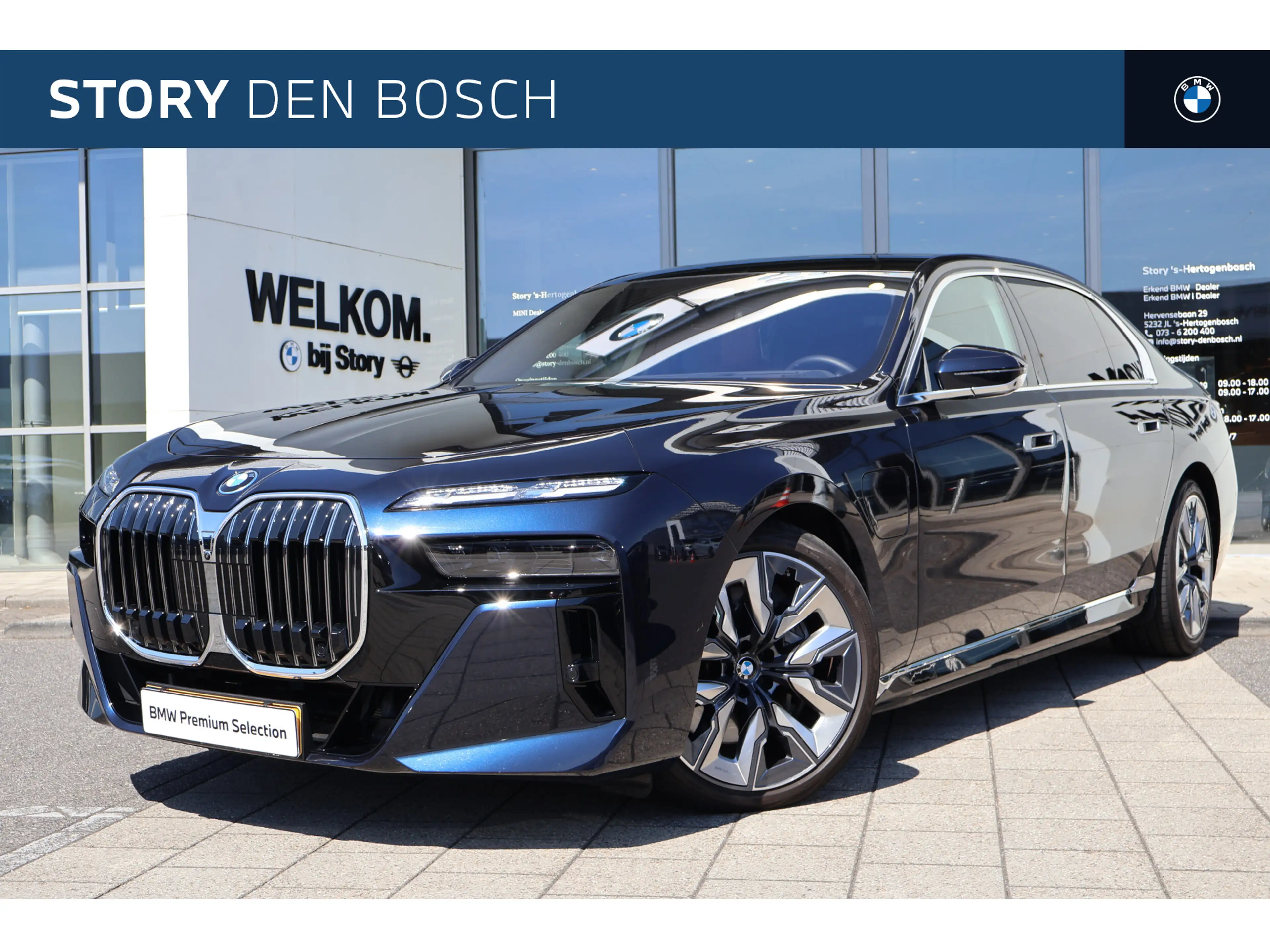 BMW 750 7 Serie 750e xDrive M Sport Automaat / Panoramadak