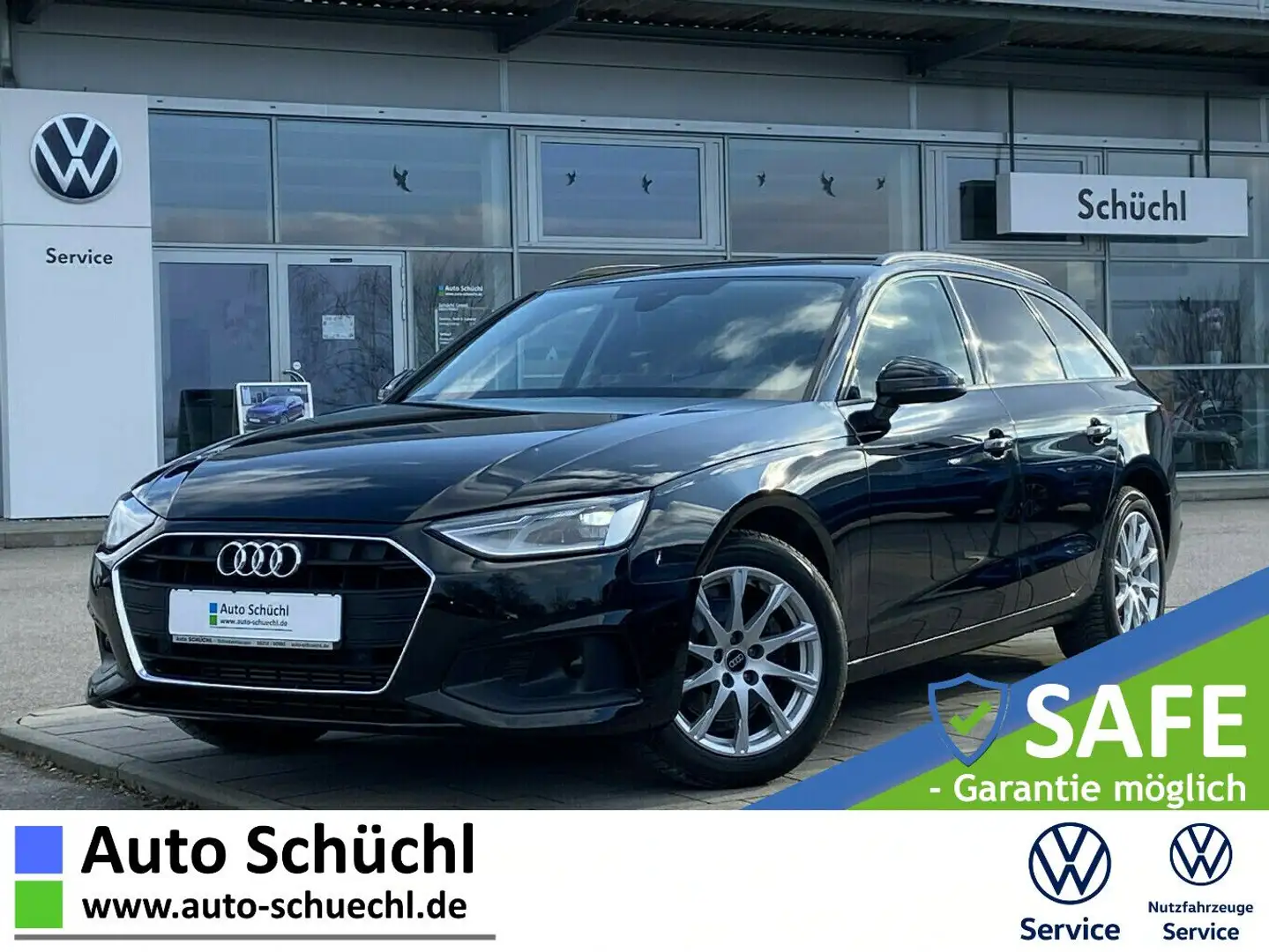 Audi A4 Avant 35 2.0 TFSI S-tronic 17"+NAVI+LED+SHZ+P Schwarz - 1