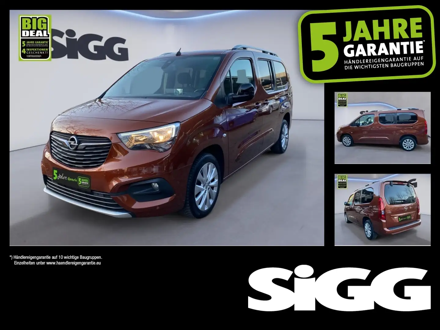 Opel Combo Life E 1.2  Ultimate XL 2xKlima, Automatik Brun - 1