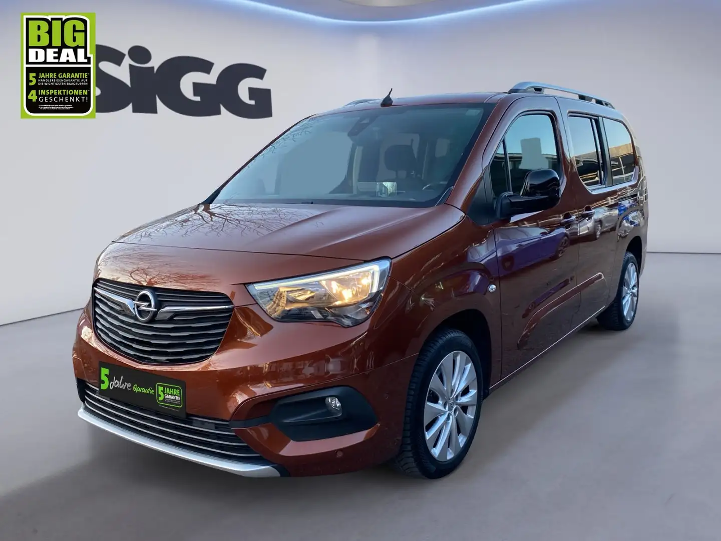 Opel Combo Life E 1.2  Ultimate XL 2xKlima, Automatik Brun - 2