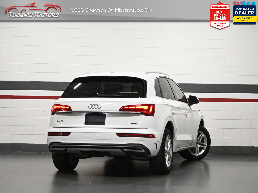 2022 Audi Q5 No Accident Heated Seats Wireless Carplay Side A