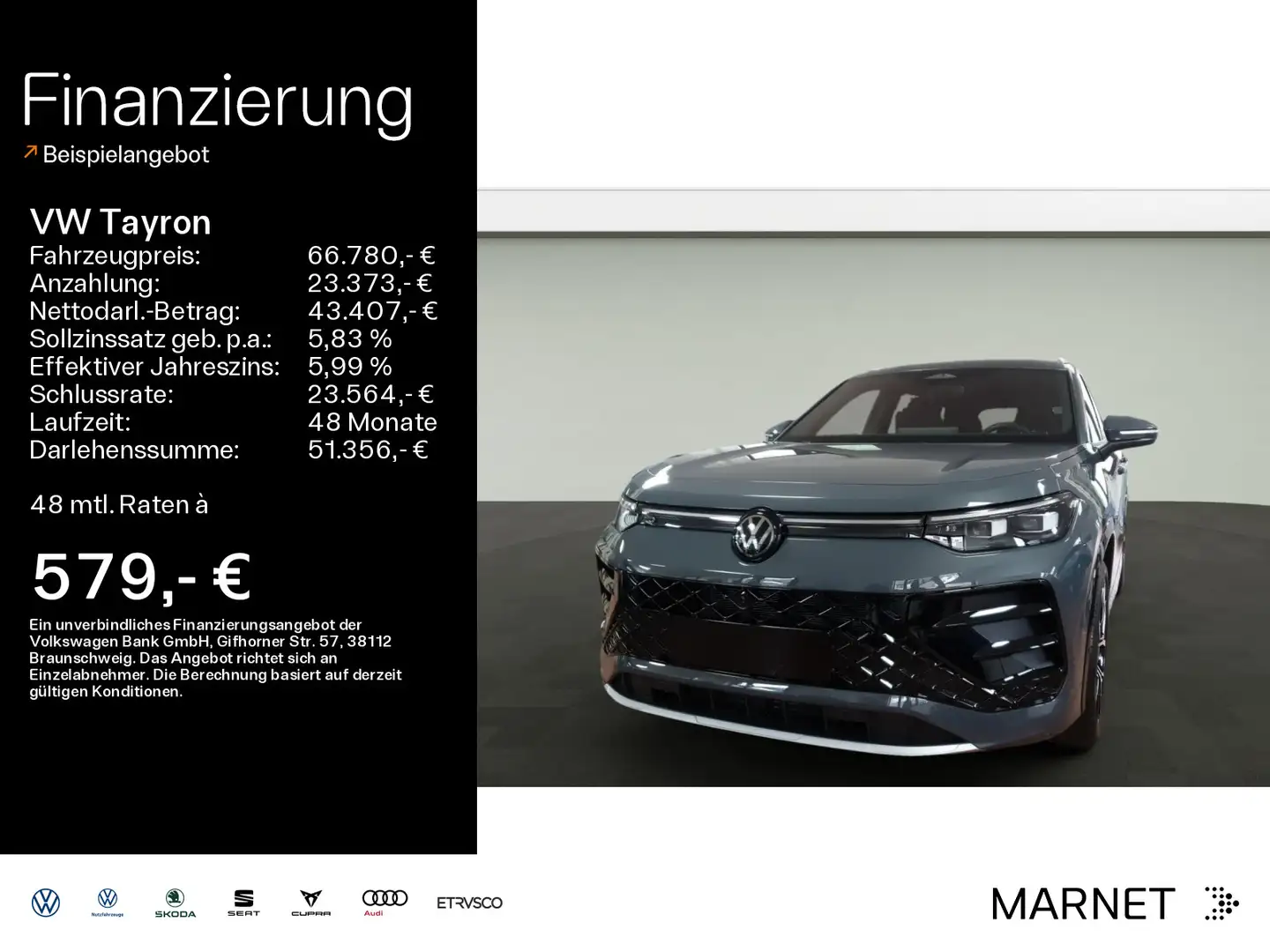 Volkswagen Tayron 2.0 TDI 4MOTION DSG R-Line Gri - 1