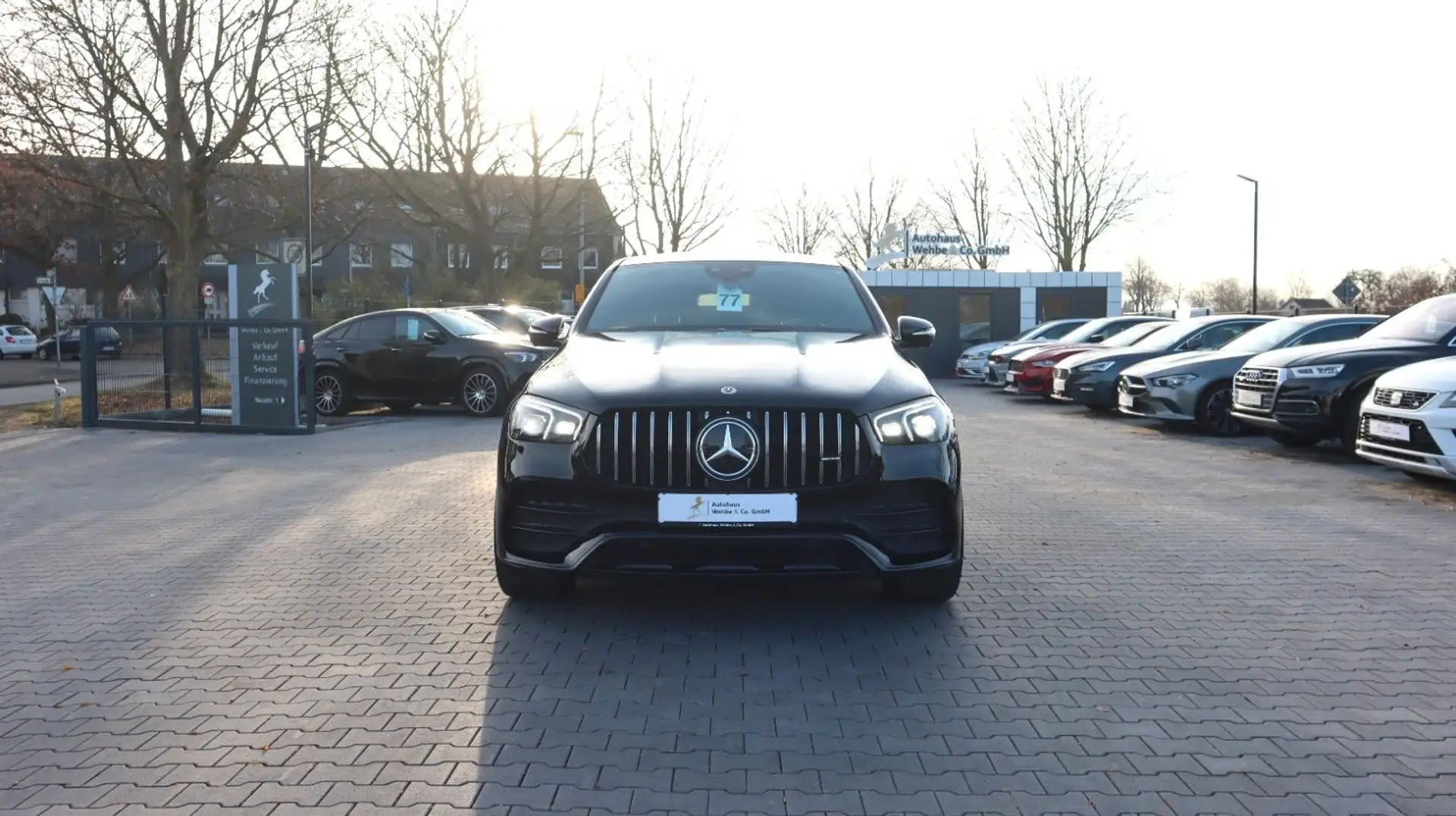 Mercedes-Benz GLE 350 GLE350 4Matic AMG Virtual HUD Burm 360° Pano AHK Schwarz - 2