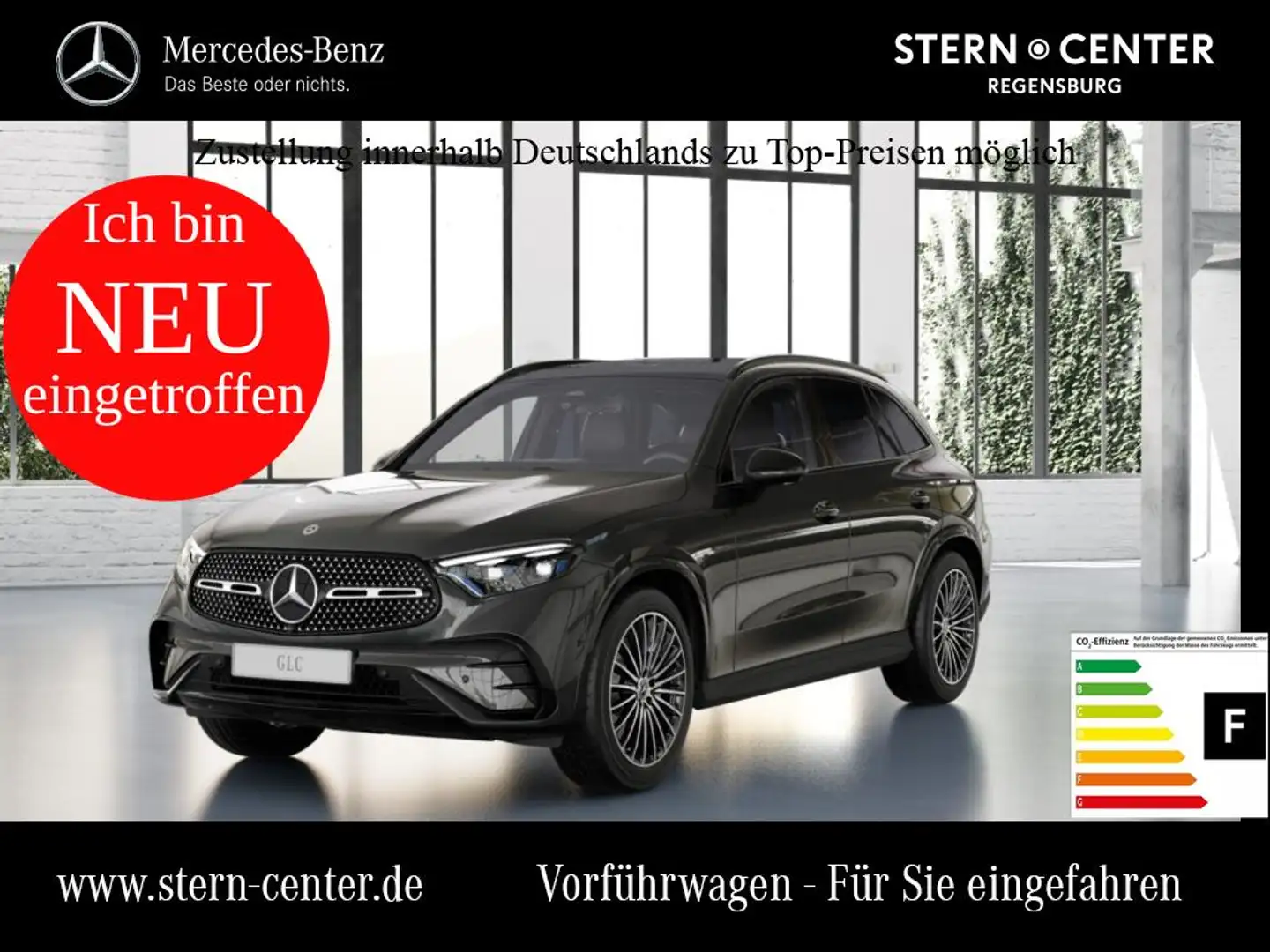 Mercedes-Benz GLC 450 d 4MATIC AMG MBUX Burm Night Ambiente Grau - 1