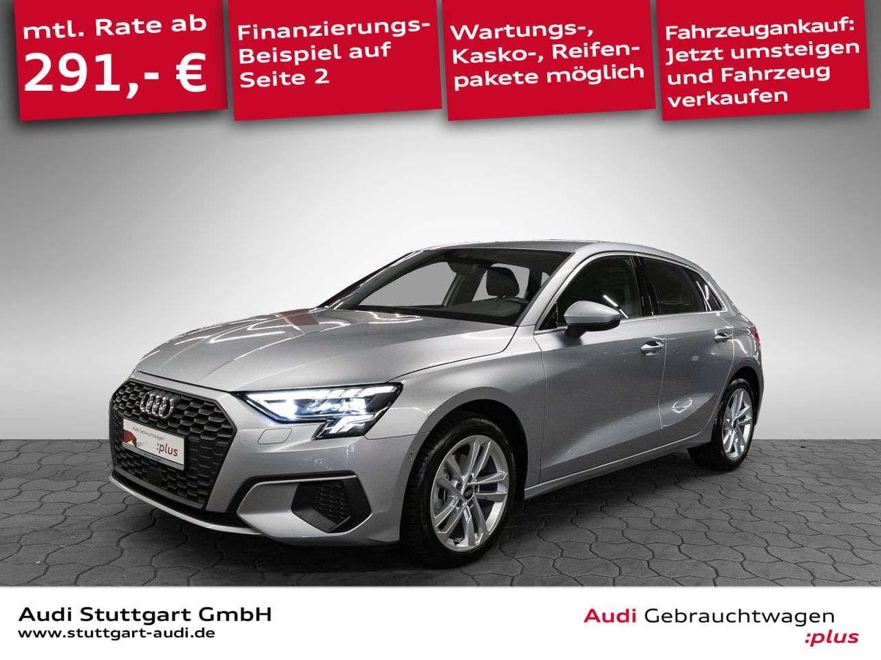 Audi A3 2023 — 35 TFSI LED Keyless Navi+
