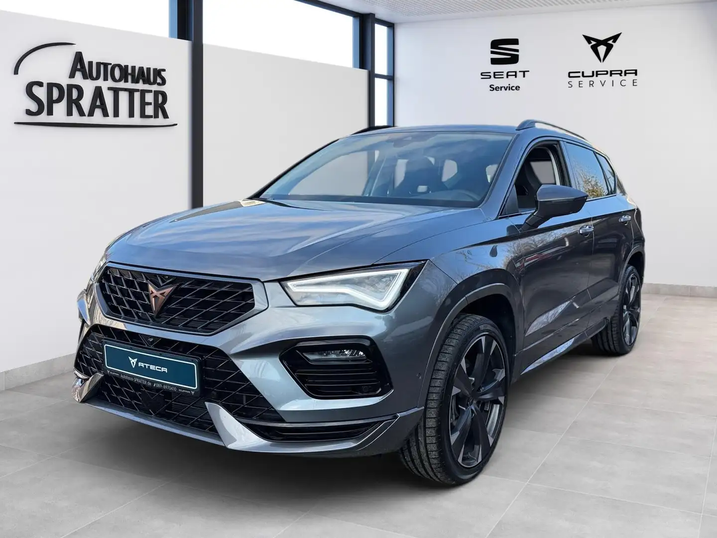 CUPRA Ateca 1.5 TSI ACT DSG NAVI ACC AHK LED Kamera Gris - 1