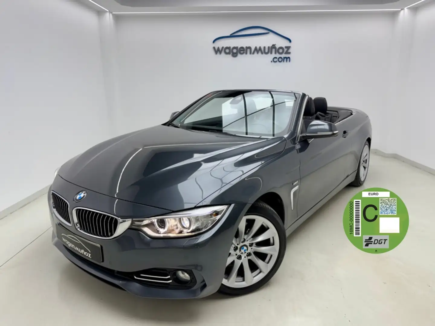 BMW 420 420dA Cabrio Gris - 2