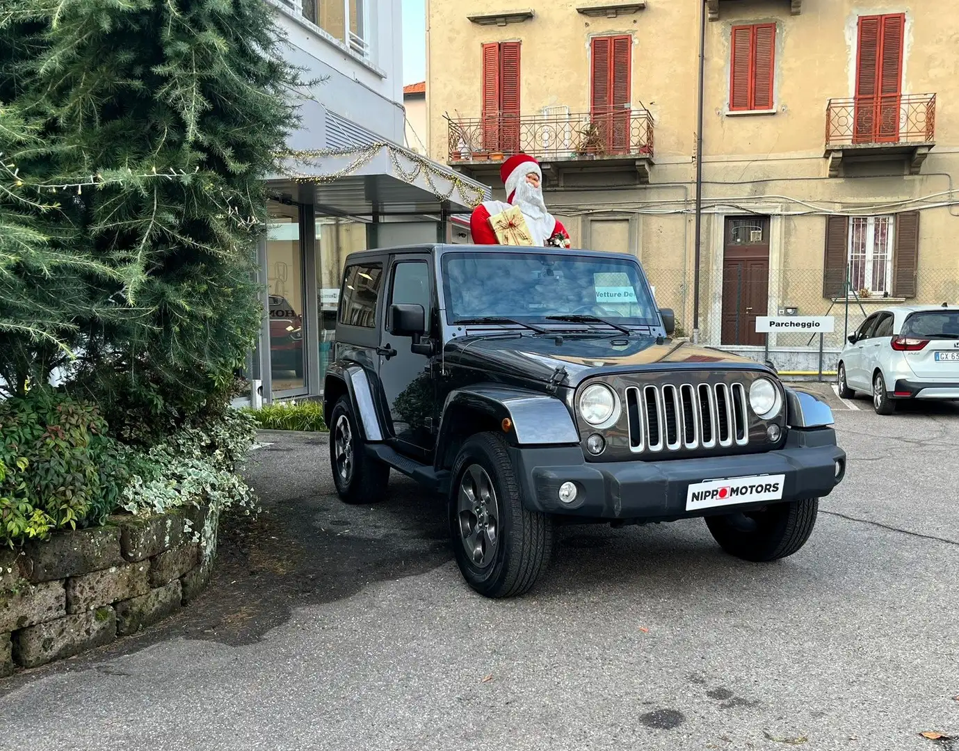 Jeep Wrangler Wrangler 2.8 200CV euro6 Sahara auto Gris - 2