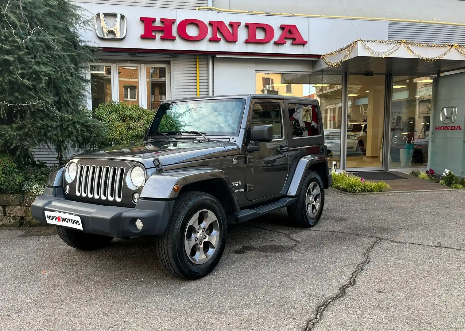 Jeep Wrangler Wrangler 2.8 200CV euro6 Sahara auto Gris - 1