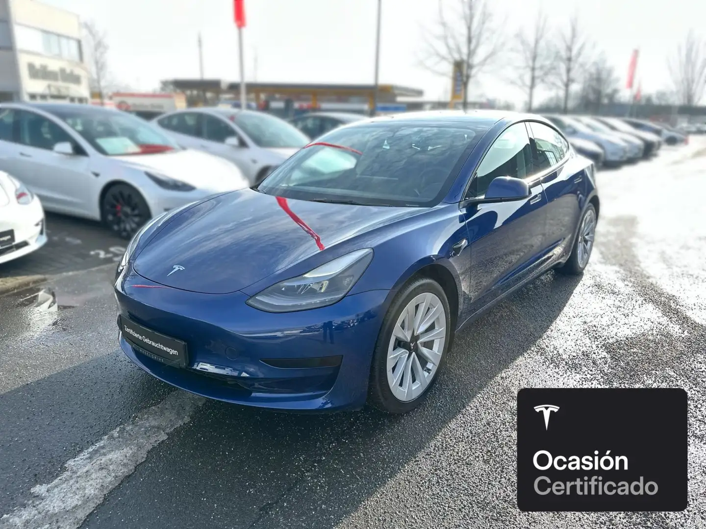Tesla Model 3 Rear-Wheel Drive Azul - 2