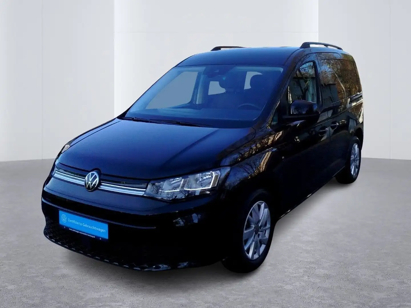 Volkswagen Caddy Life 2.0 TDI DSG Sitzheizung Einparkhilfe Schwarz - 2