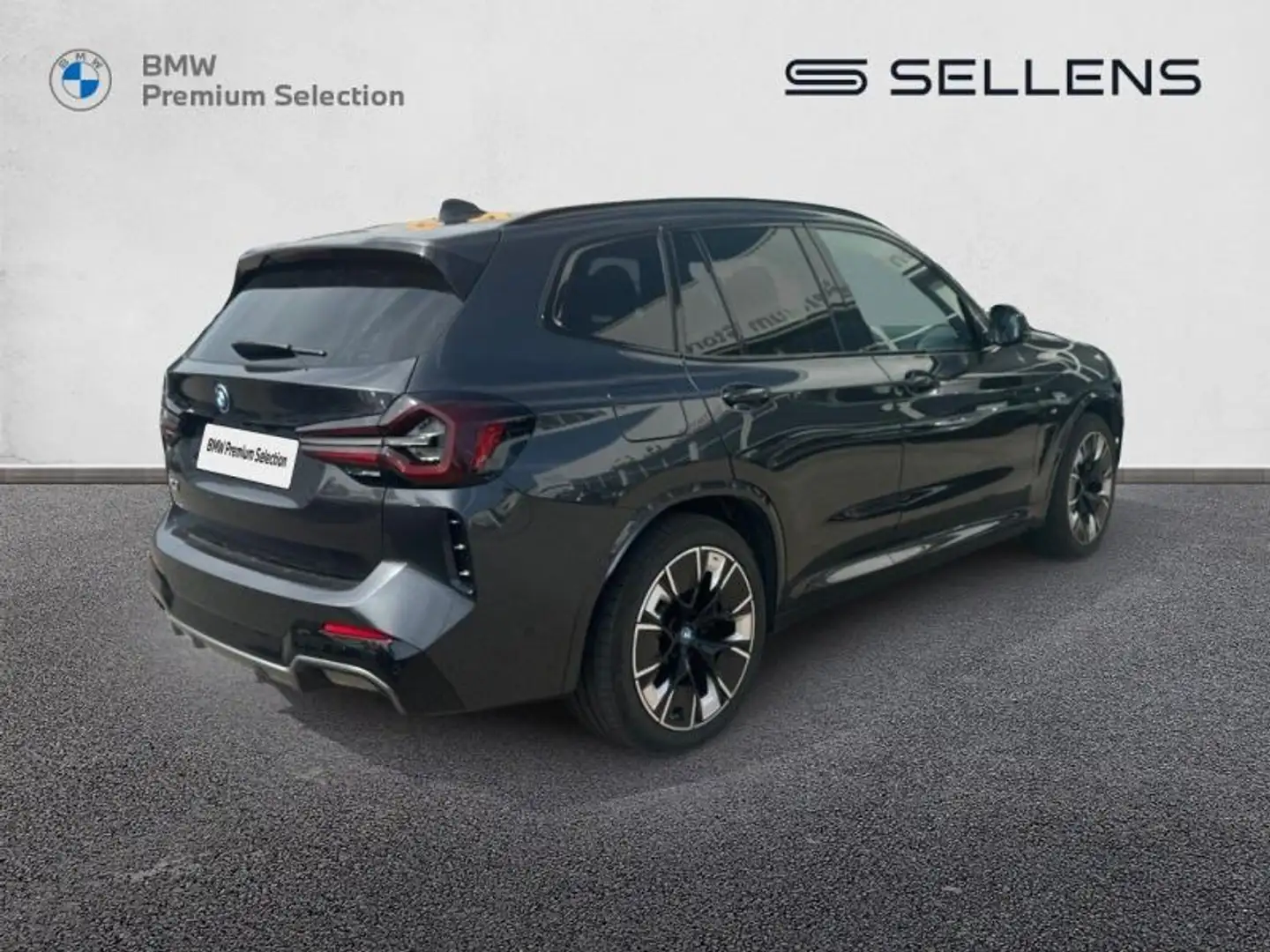BMW iX3 M sport 286ch Impressive Gris - 2