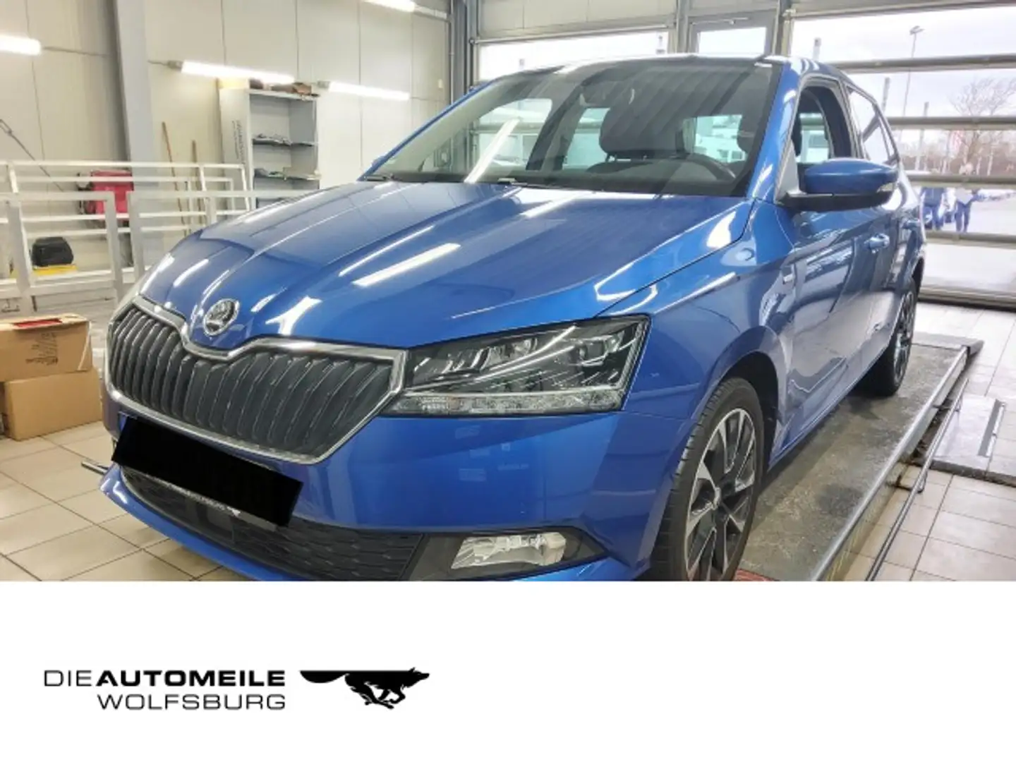 Skoda Fabia 1.0 TSI Drive 125 Best Of Pano/AHK/ACC Blau - 1